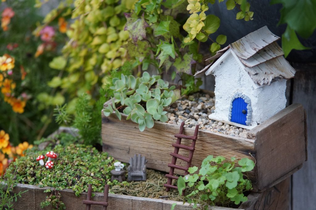 DIY fairy garden