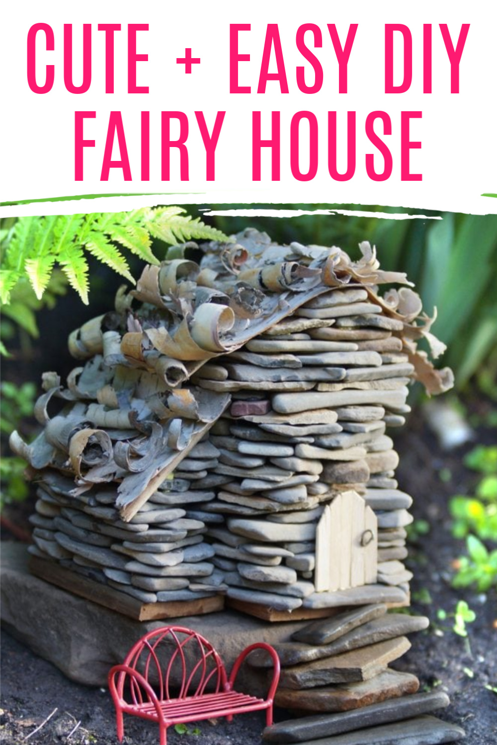 homemade fairy garden houses