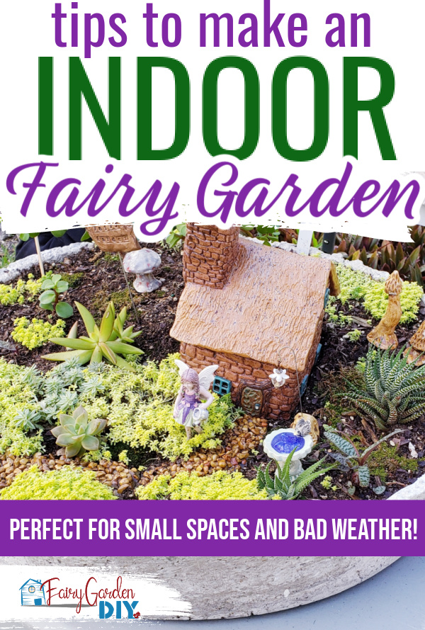 how to make an indoor fairy garden