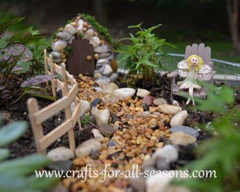 A Popsicle Stick Craft: Making A Garden of Flowers