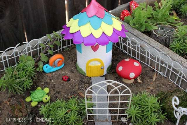 30+ DIY Fairy House Ideas - simple clay fairy house