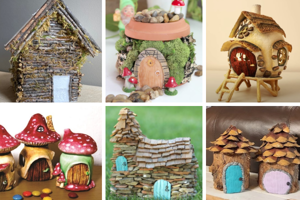 Mushroom Fairy Houses Out of Cute Little Jars : 4 Steps (with Pictures) -  Instructables