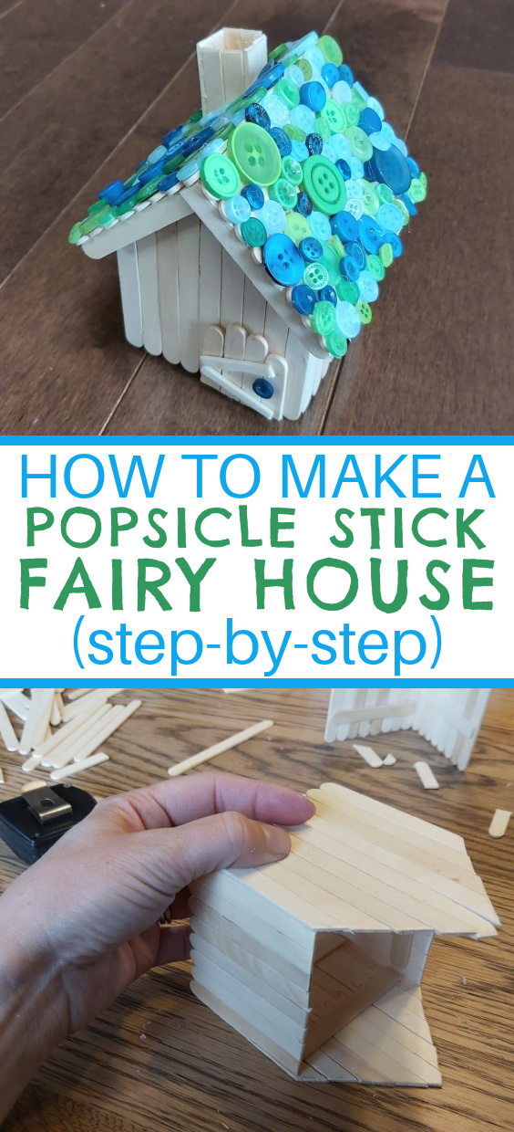 popsicle stick fairy houses