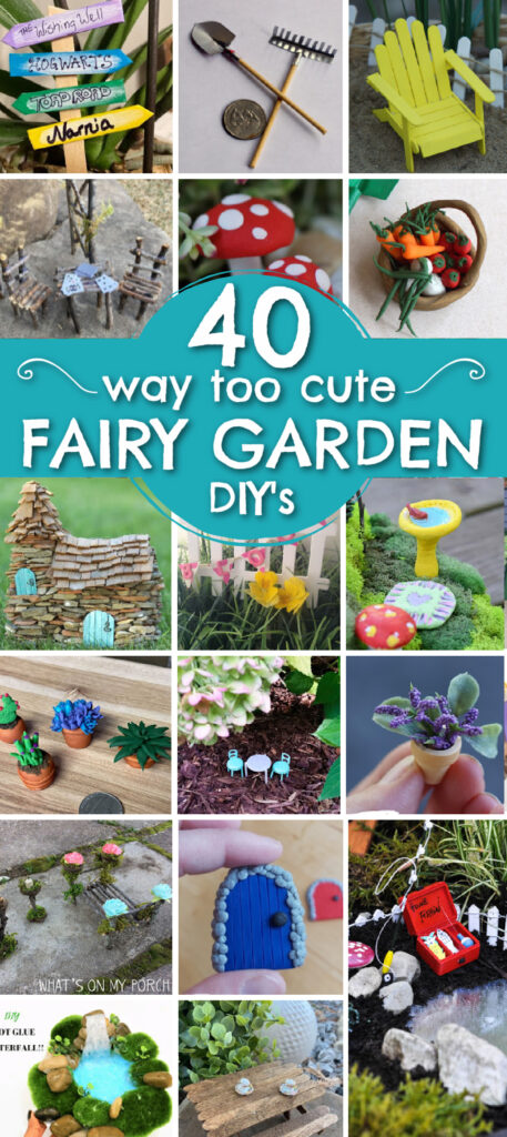 25 Cute DIY Fairy Furniture and Accessories For an Adorable Fairy Garden -  DIY & Crafts