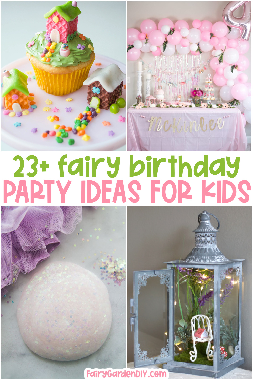 Easy DIY Fairy Cake Birthday Hack - DIY Party Central