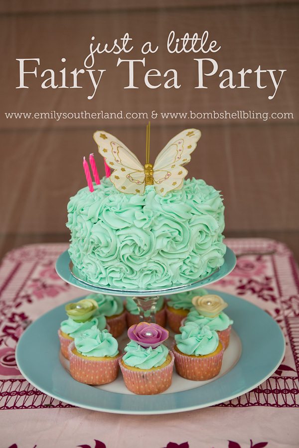 fairy tea party cake