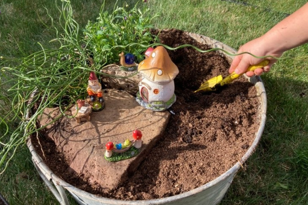 planting a gnome garden