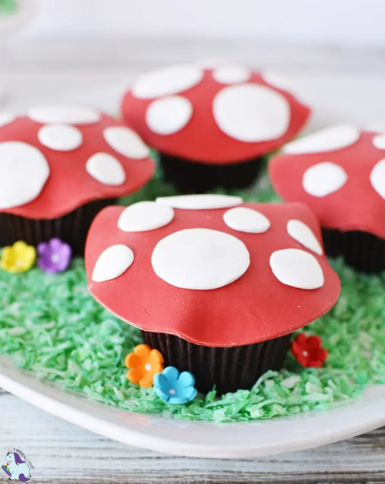 toadstool cupcakes