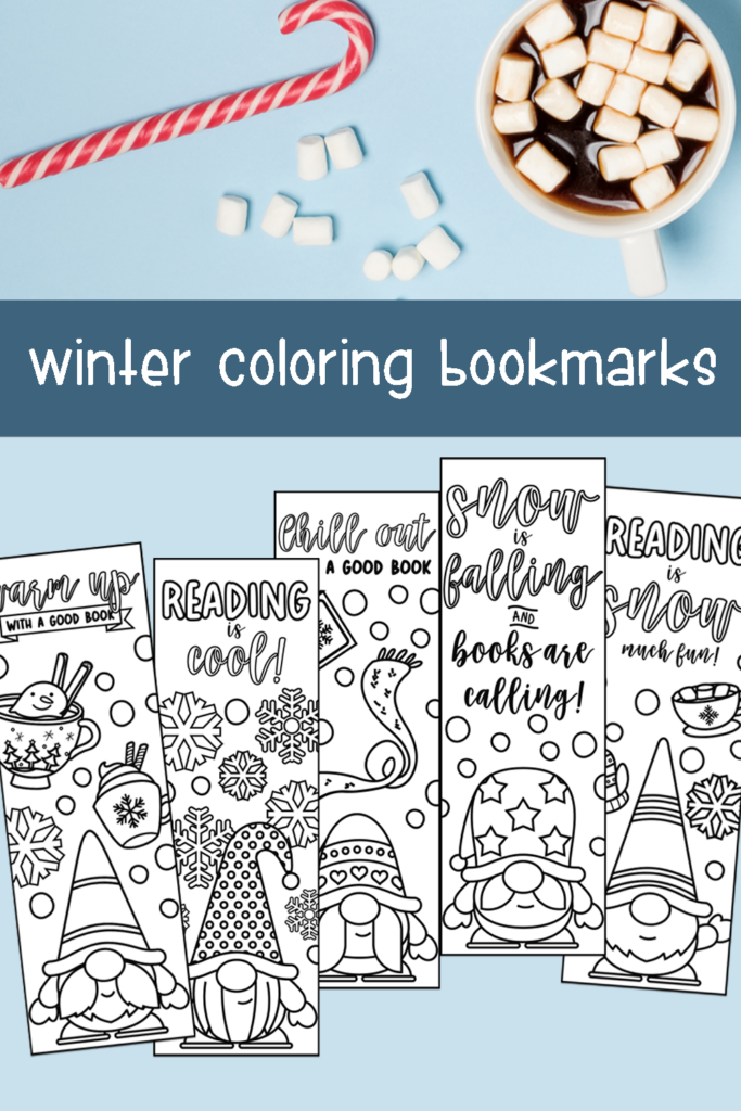 Winter Gnomes Bookmarks pin image