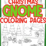 Christmas Gnomes Coloring Pages pin image