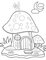 Fairy Garden Coloring Pages {FREE, printable} | Fairy Garden DIY